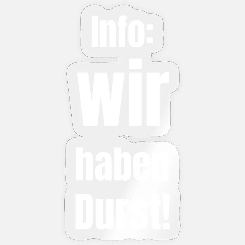 Sticker size S (10 x 10 cm) - 