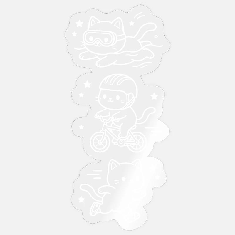 Sticker størrelse S (10 x 10 cm) - 