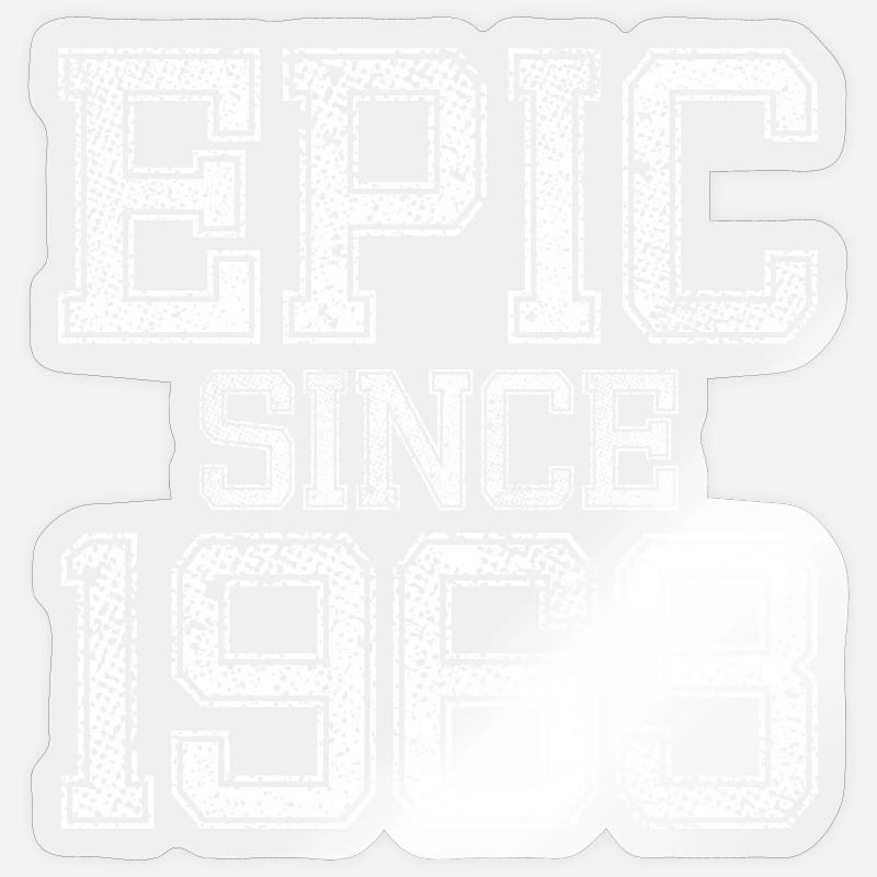 Epic Since 1963 Sticker size S (10 x 10 cm)
