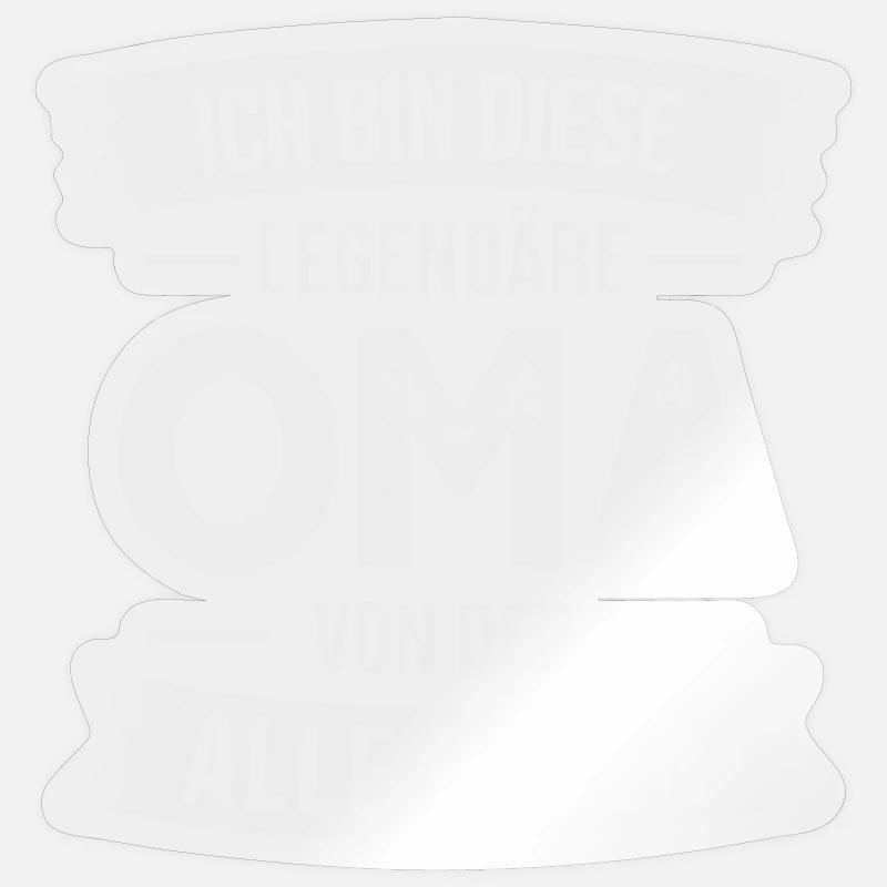 Oma Großmutter Großmama Omi Sticker Größe S (10 x 10 cm)