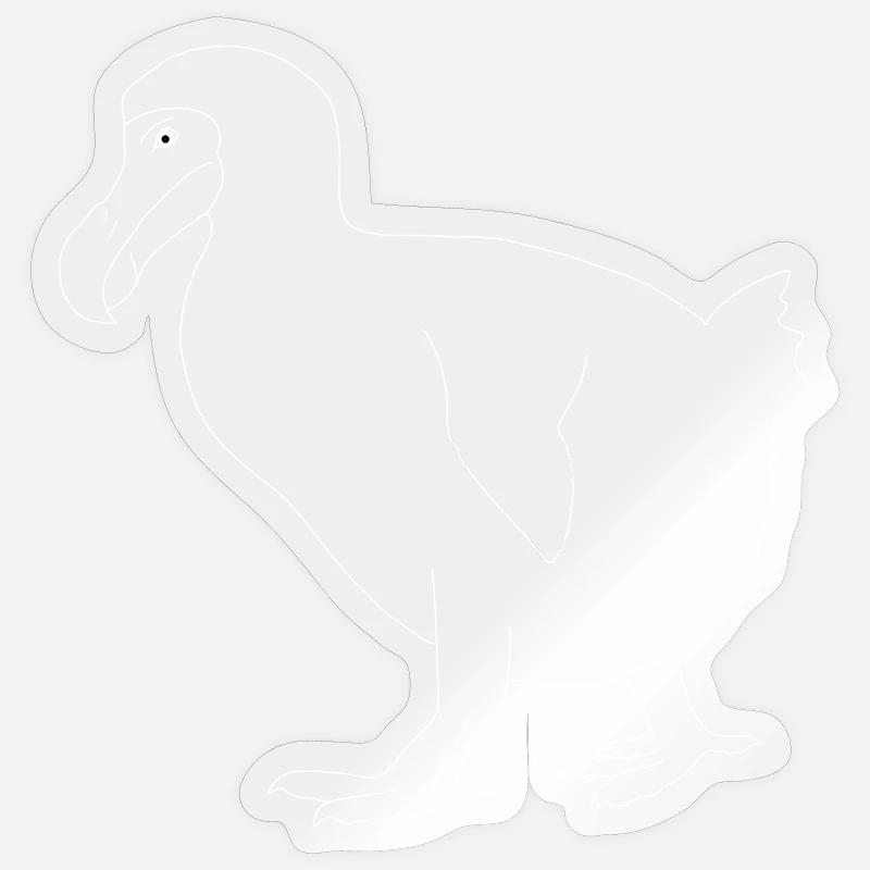 Dodo Sticker size S (10 x 10 cm)