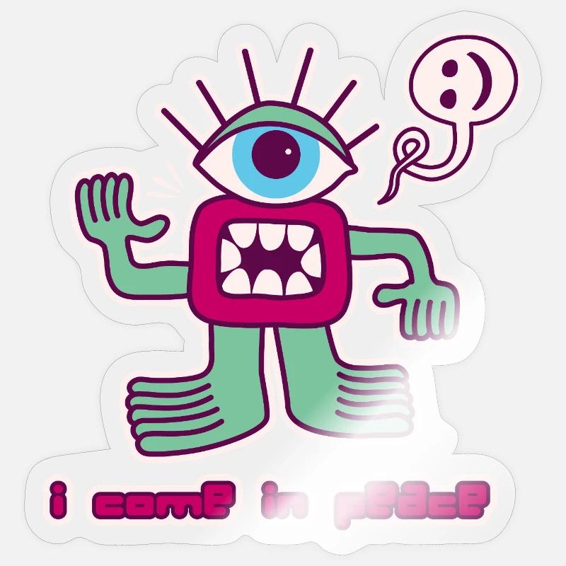 Sticker taille S (10 x 10 cm) - 