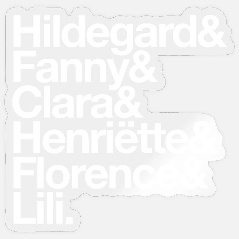 Sticker Größe S (10 x 10 cm) - 