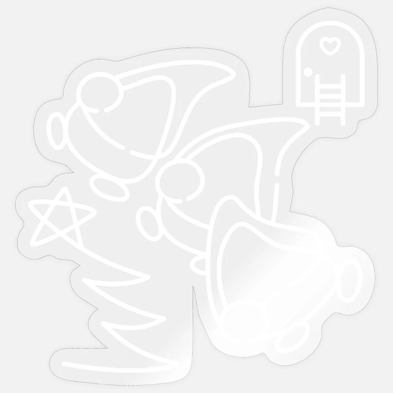 Sticker size S (10 x 10 cm) - 