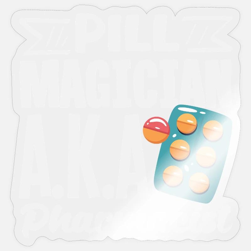 Pharmacist Pharmaceutical Technical Sticker size S (10 x 10 cm)