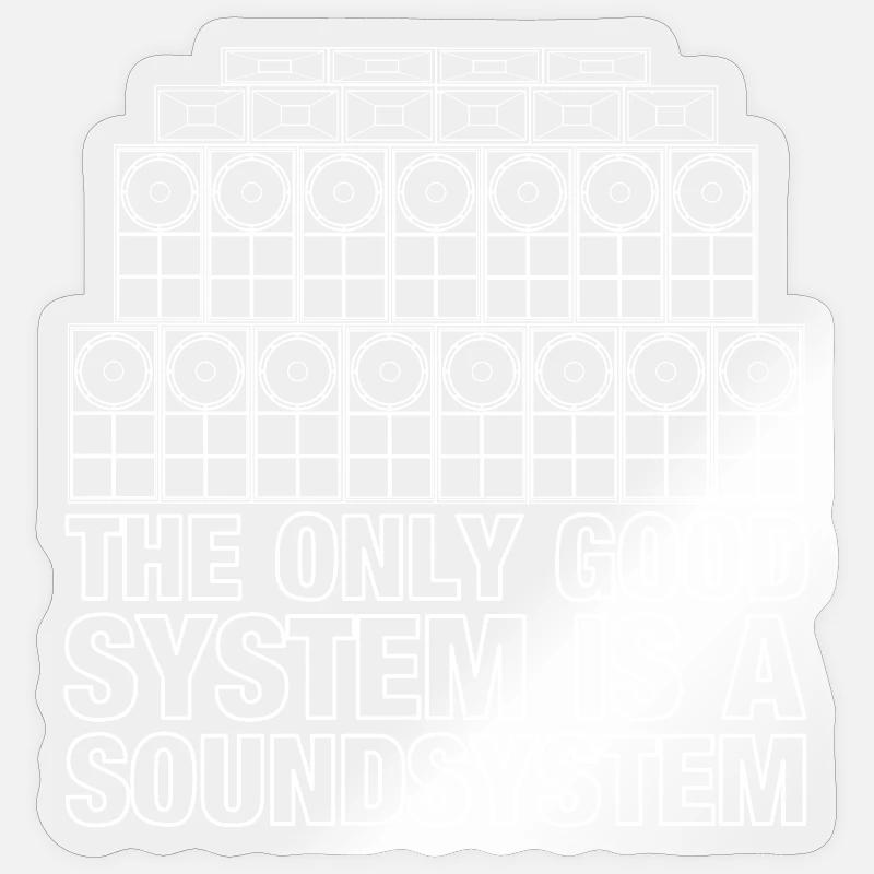 Sticker taille S (10 x 10 cm) -