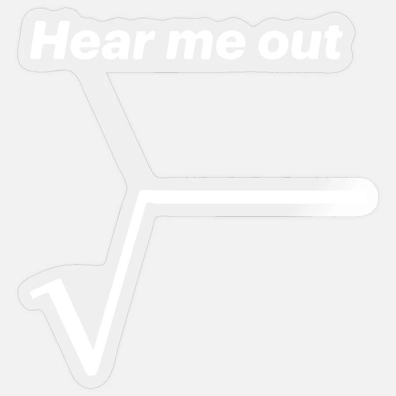 Sticker taille S (10 x 10 cm) - 