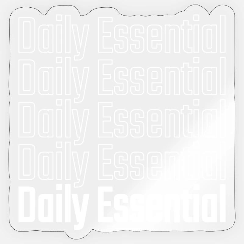 Daily Essential Rhythm Sticker size S (10 x 10 cm)