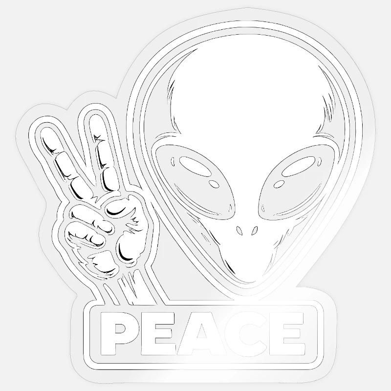 Sticker Größe S (10 x 10 cm) - 