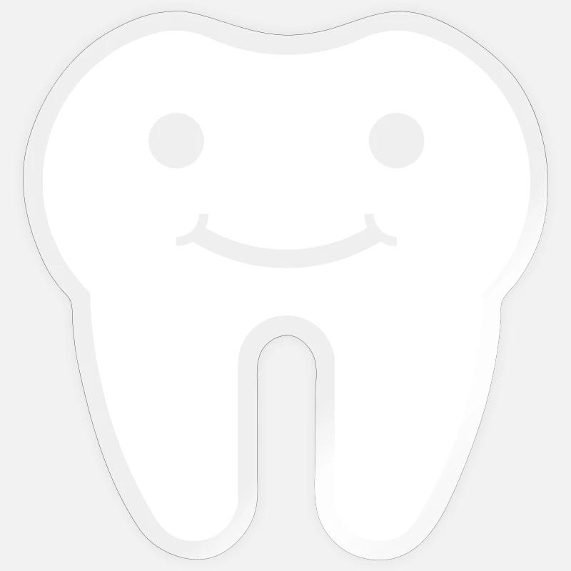 dent Sticker taille S (10 x 10 cm)