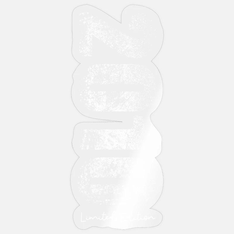 Édition limitée cadeau d’anniversaire 2010 - Sticker taille S (10 x 10 cm) - brillant transparent