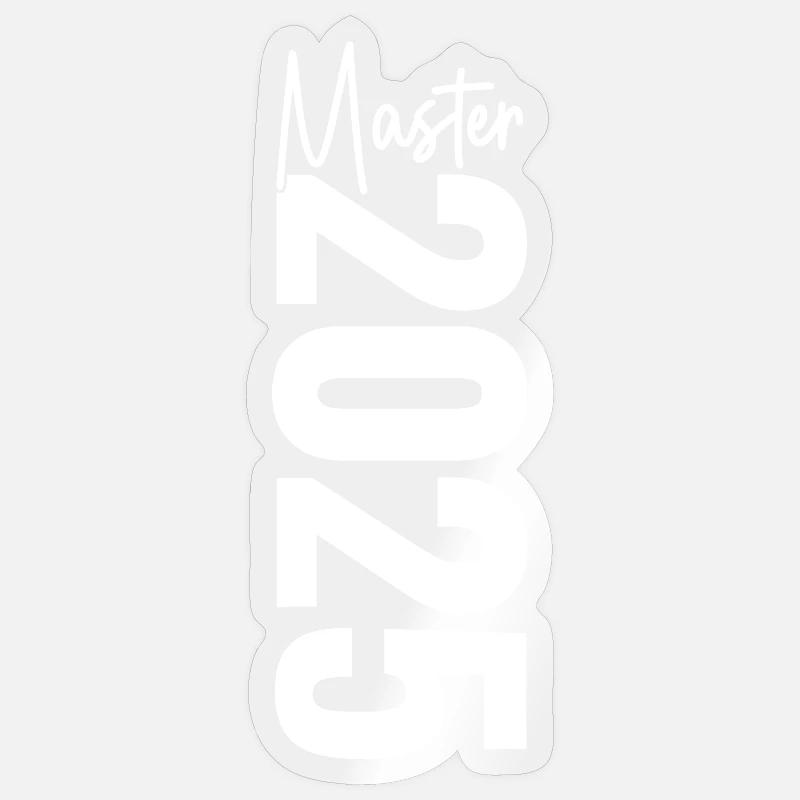 Master 2025 Sticker Größe S (10 x 10 cm)