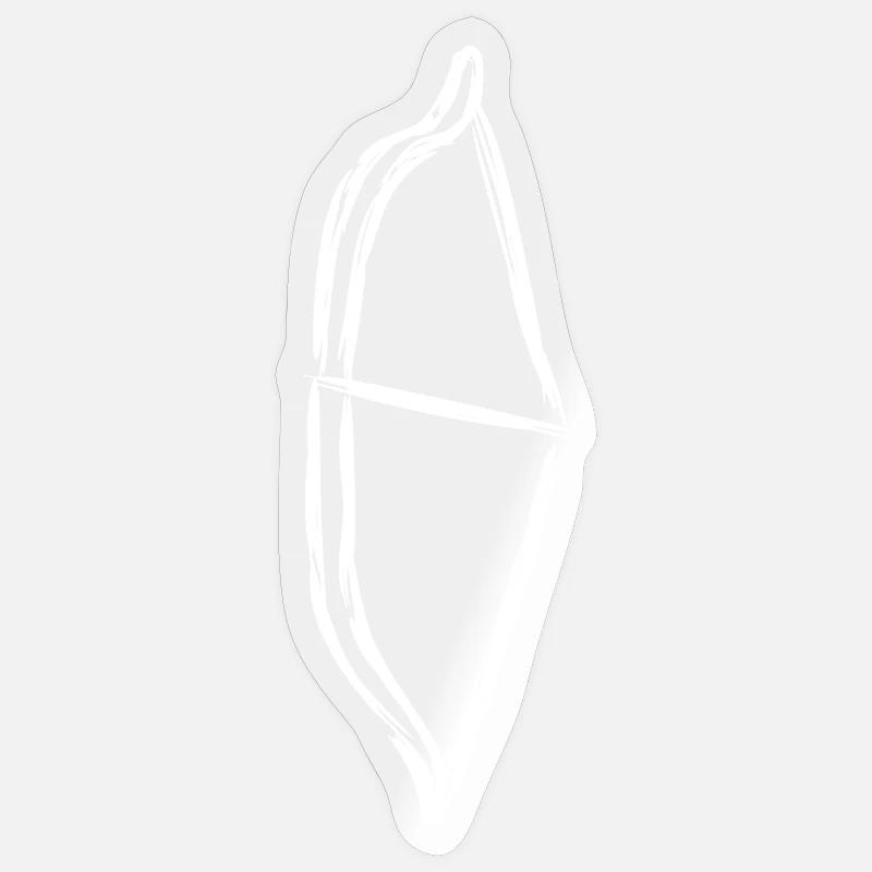 Bow Sketch Sticker size S (10 x 10 cm)