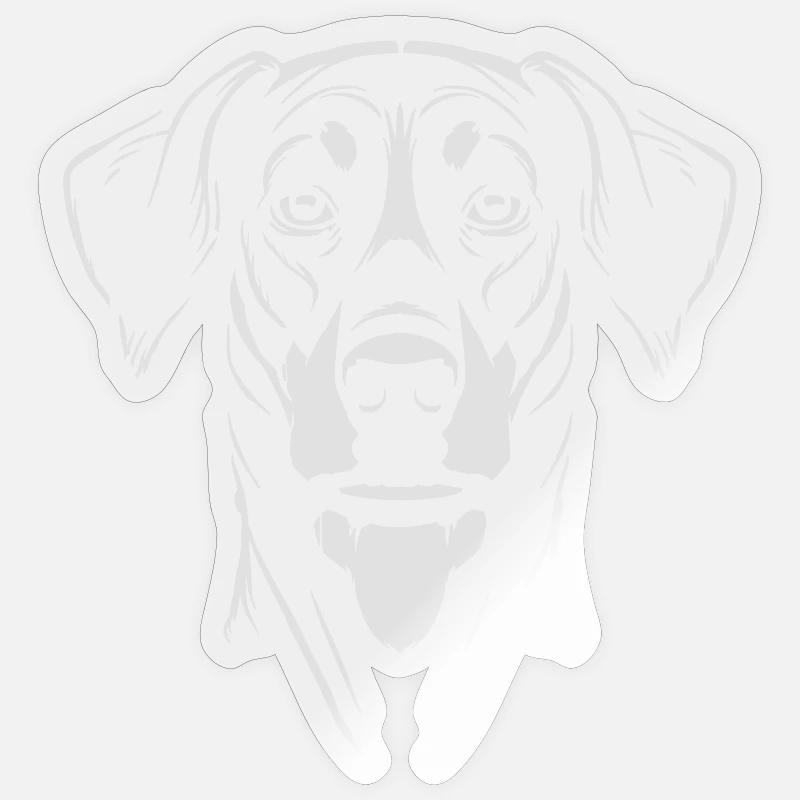 Dobermann Sticker Größe S (10 x 10 cm)