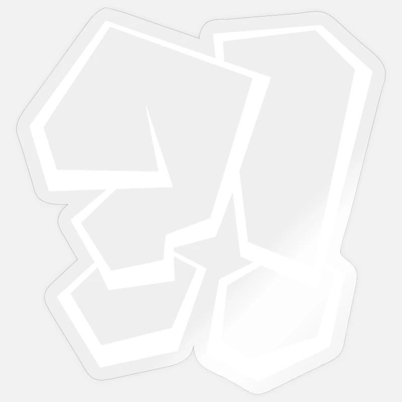 WTF why why why ?! Sticker size S (10 x 10 cm)