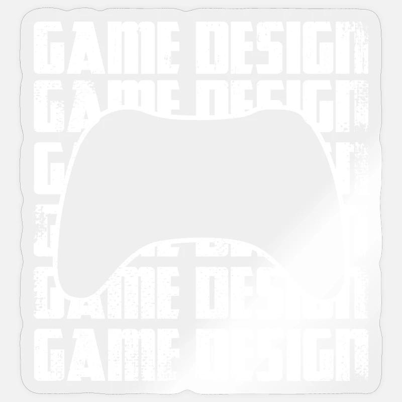 Game Designer Sticker Größe S (10 x 10 cm)