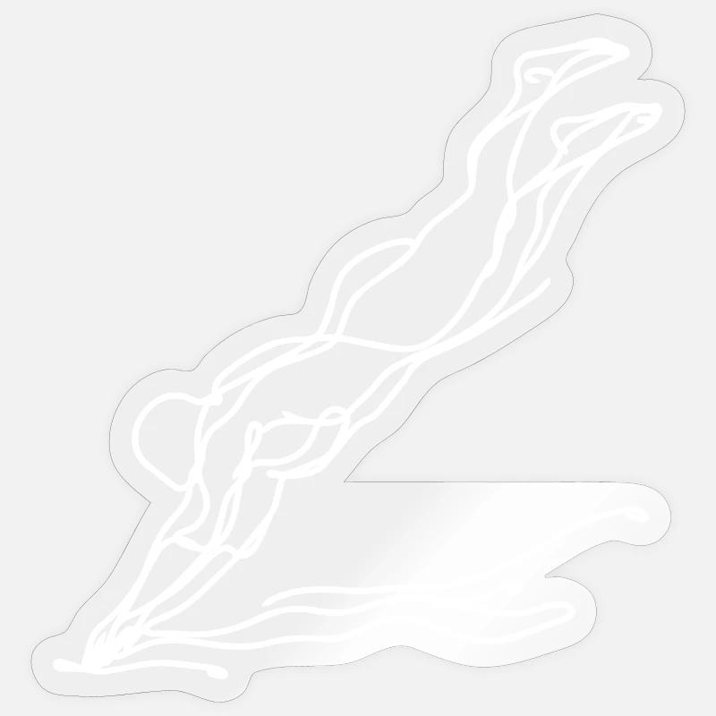 Sticker Größe S (10 x 10 cm) - 