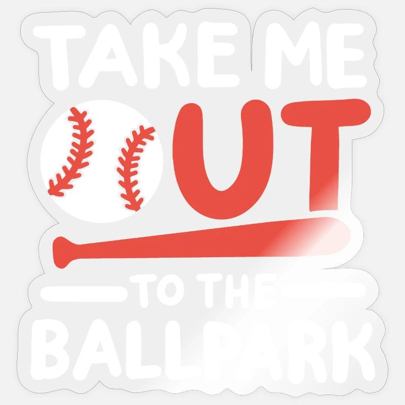Baseball Mama Sticker Größe S (10 x 10 cm)
