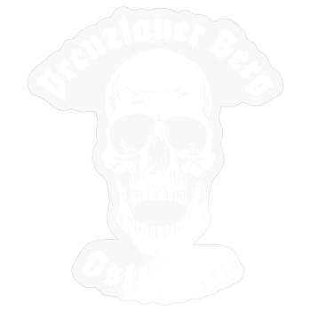 PRENZLAUER BERG OSTBERLIN - Sticker Größe S (10 x 10 cm) - Transparent glänzend - Vorne