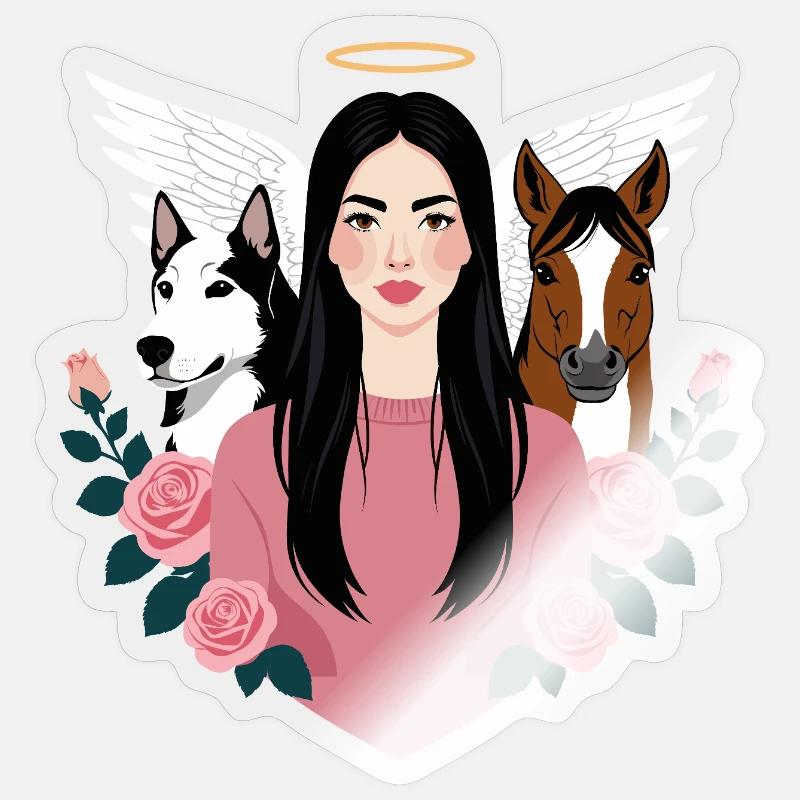 Sticker Größe S (10 x 10 cm) - 