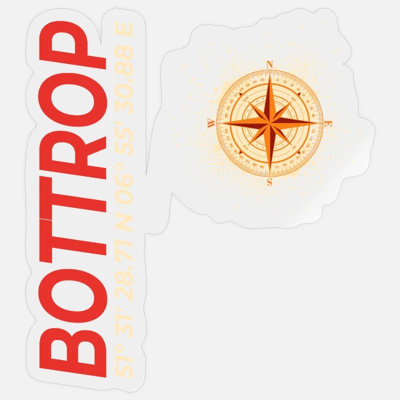 Bottrop Sticker Größe S (10 x 10 cm)