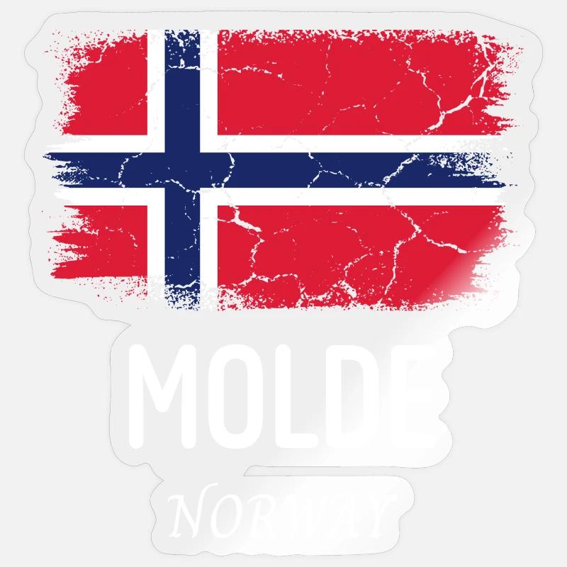 Molde - Sticker size S (10 x 10 cm) - transparent glossy