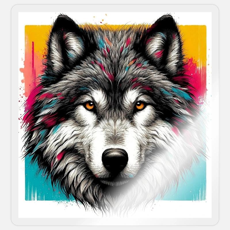 Sticker Größe S (10 x 10 cm) - 