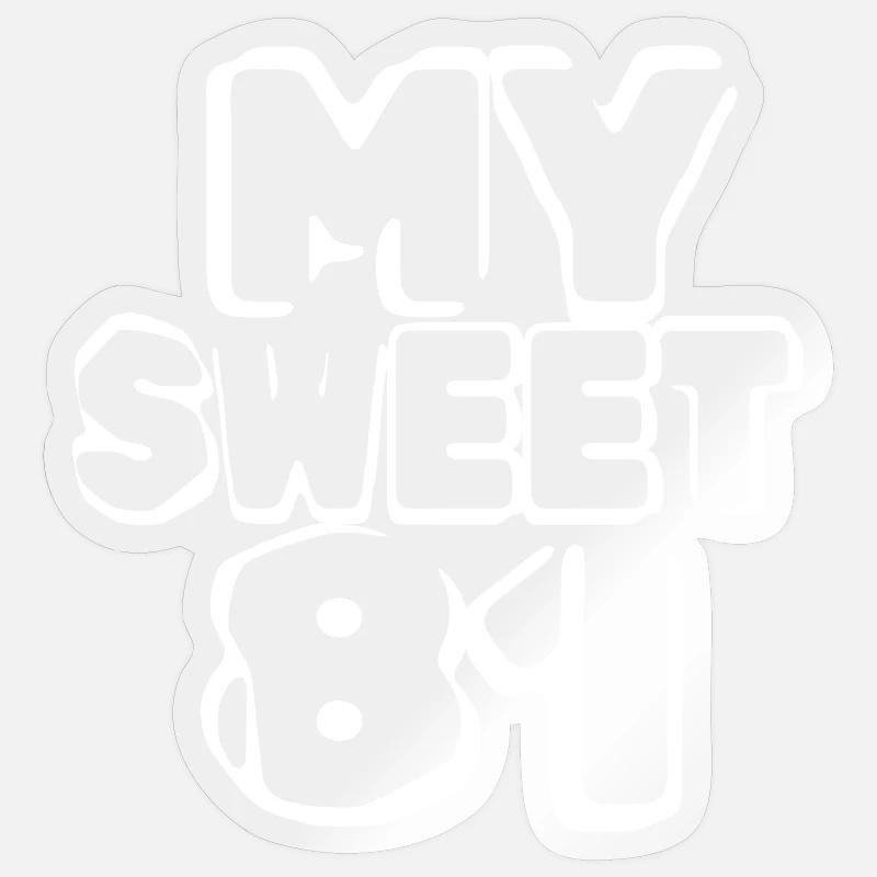 Suess 81 - Sticker taille S (10 x 10 cm) - brillant transparent