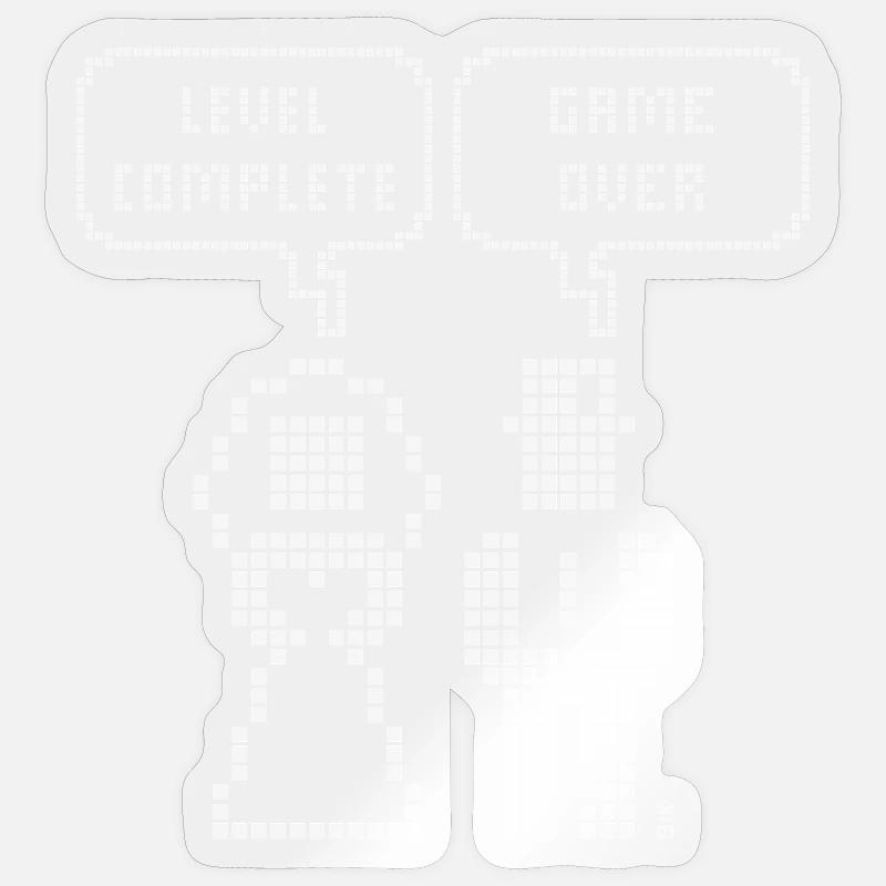 Sticker størrelse S (10 x 10 cm) - 