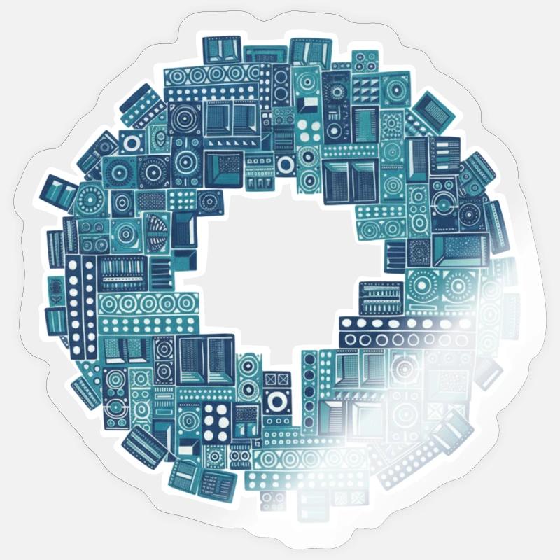 Sticker Größe S (10 x 10 cm) -