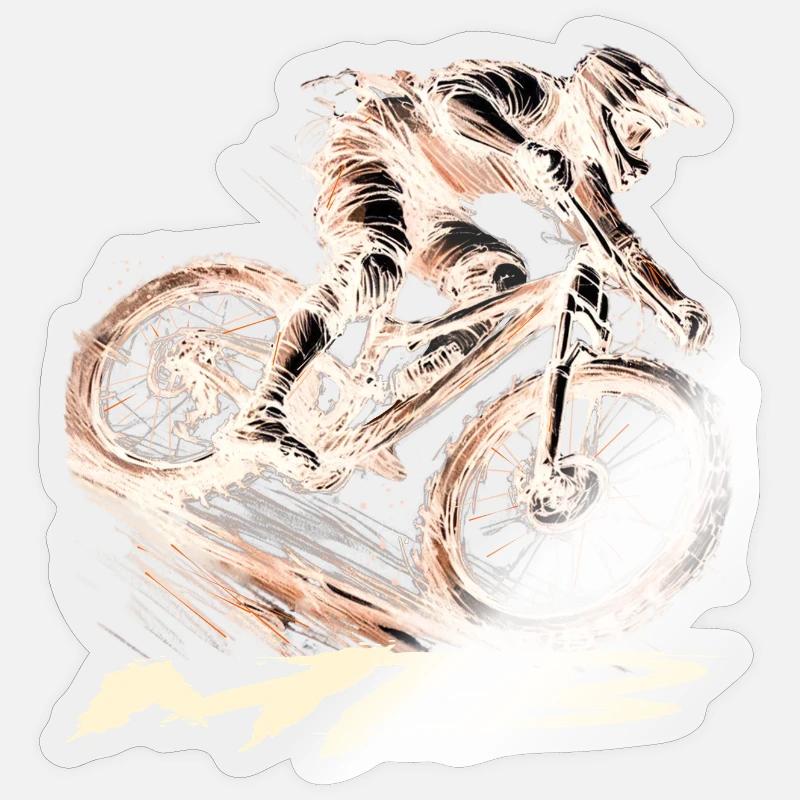 MTB Sticker size S (10 x 10 cm)