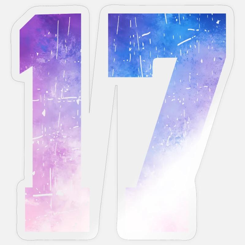 Issue 17 – 17th Anniversary Gift Sticker size S (10 x 10 cm)