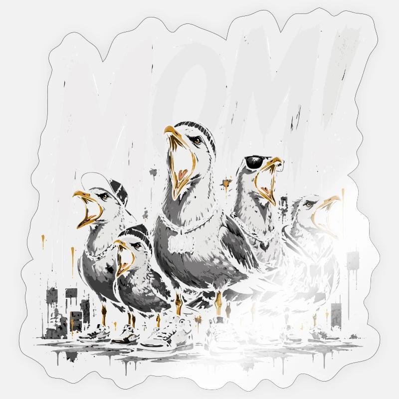 Sticker taille S (10 x 10 cm) - 