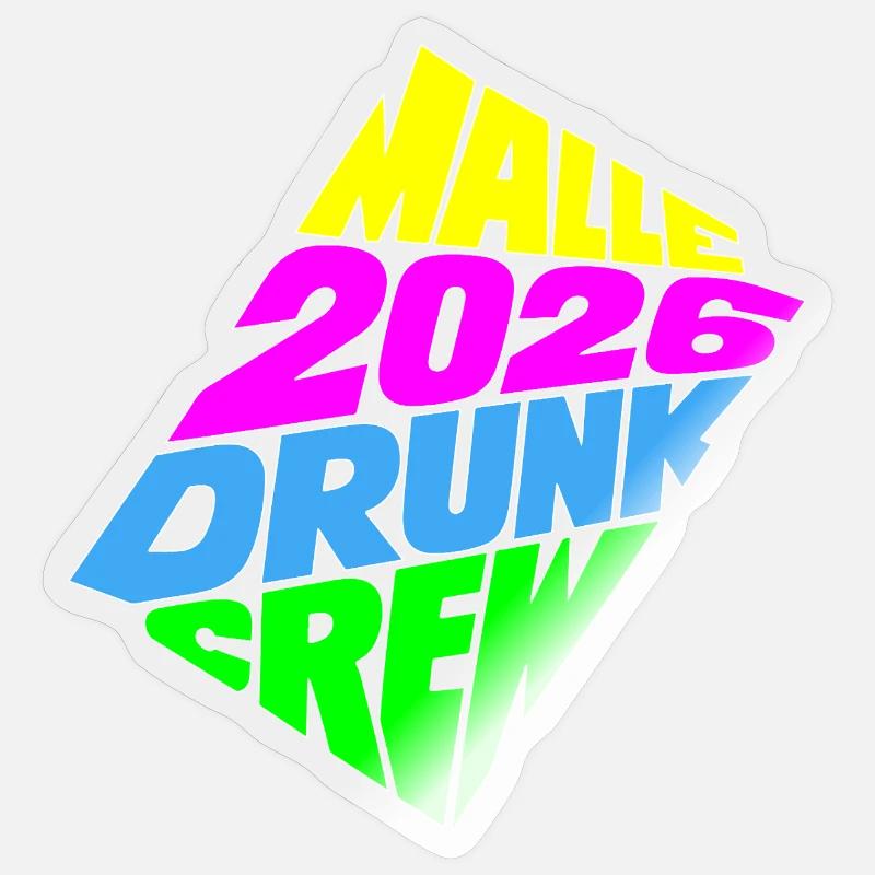 Sticker Größe S (10 x 10 cm) - 