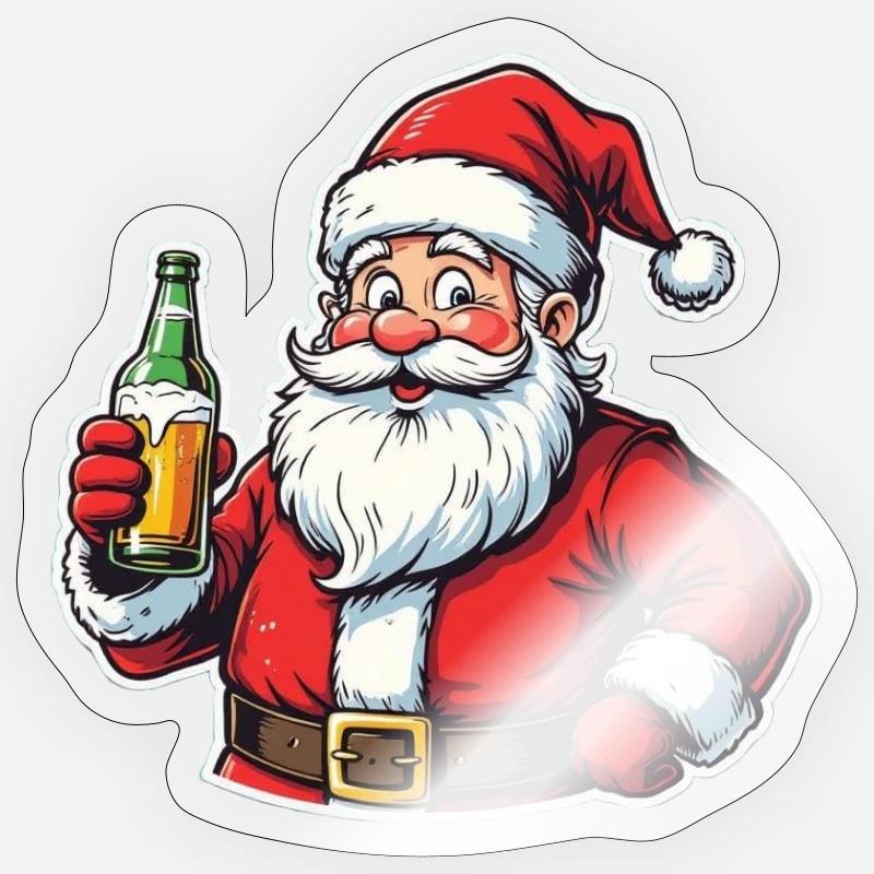 St. Nicholas Beer Joy Sticker size S (10 x 10 cm)