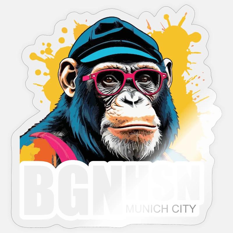 Sticker Größe S (10 x 10 cm) - 