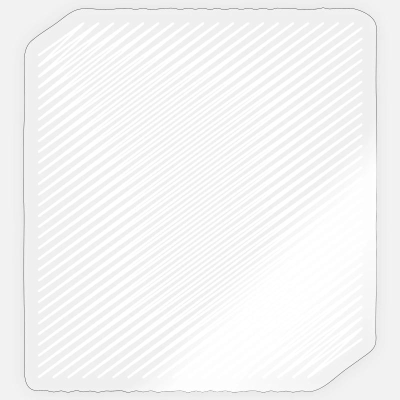Geometric Spiral Optical Illusion Design - Sticker size S (10 x 10 cm) - transparent glossy