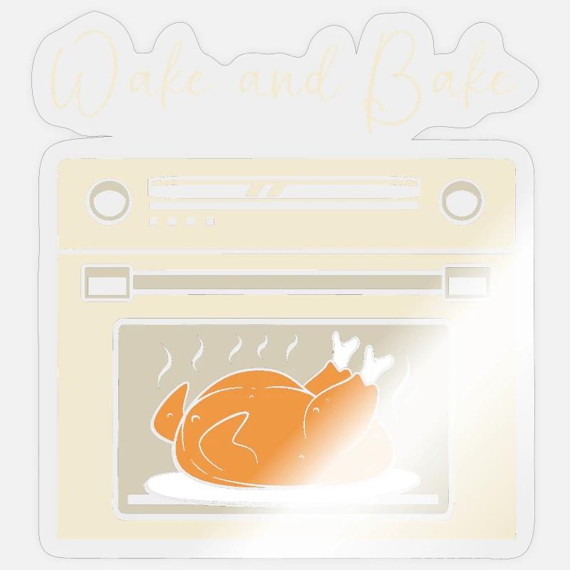 Thanksgiving Mama Mutter Oma Großmutter Sticker Größe S (10 x 10 cm)