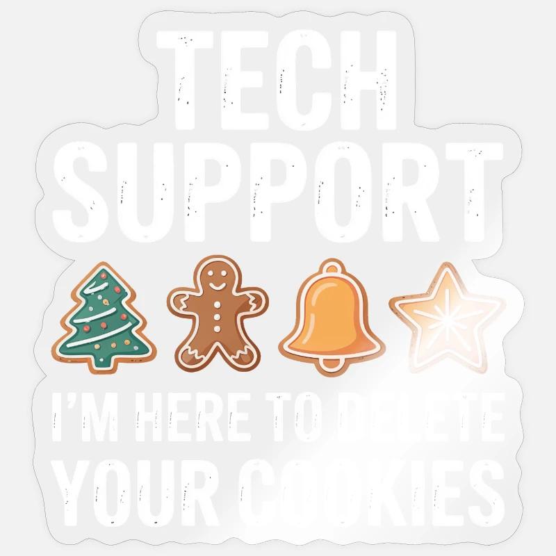 Suppression des cookies du support technique Sticker taille S (10 x 10 cm)