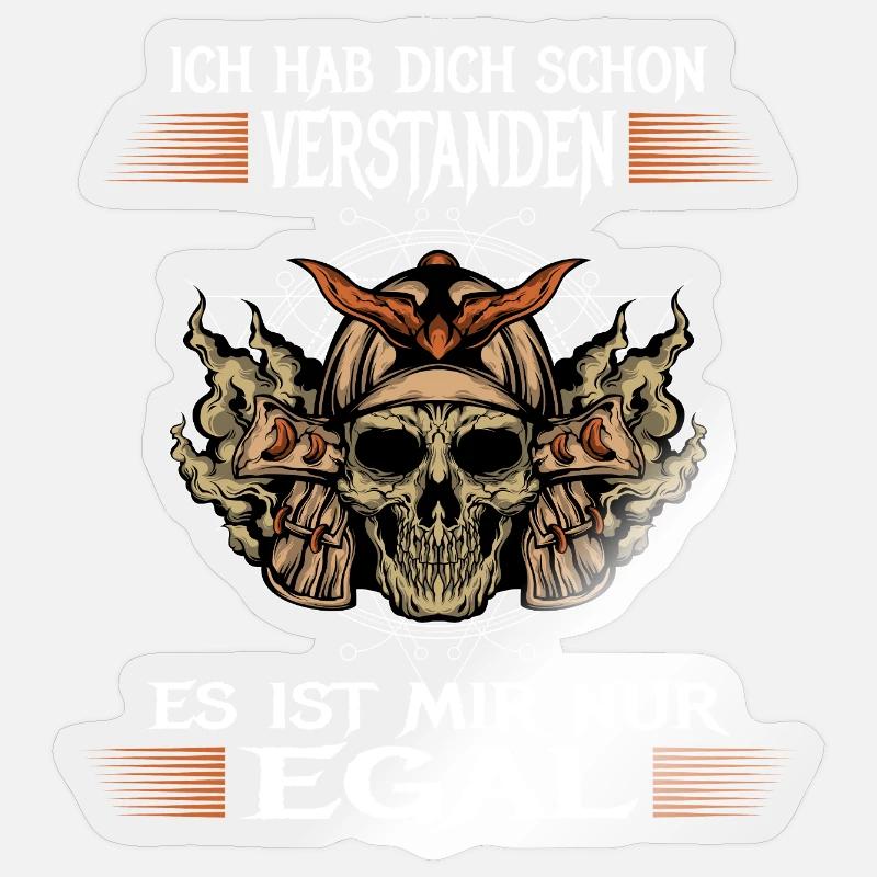Je t’ai déjà compris... - Sticker taille S (10 x 10 cm) - brillant transparent
