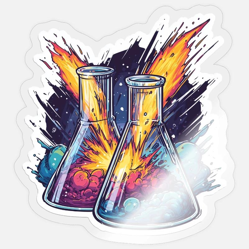 Lab Geek Educational Quadrantid Meteor Shower Expe Sticker size S (10 x 10 cm)