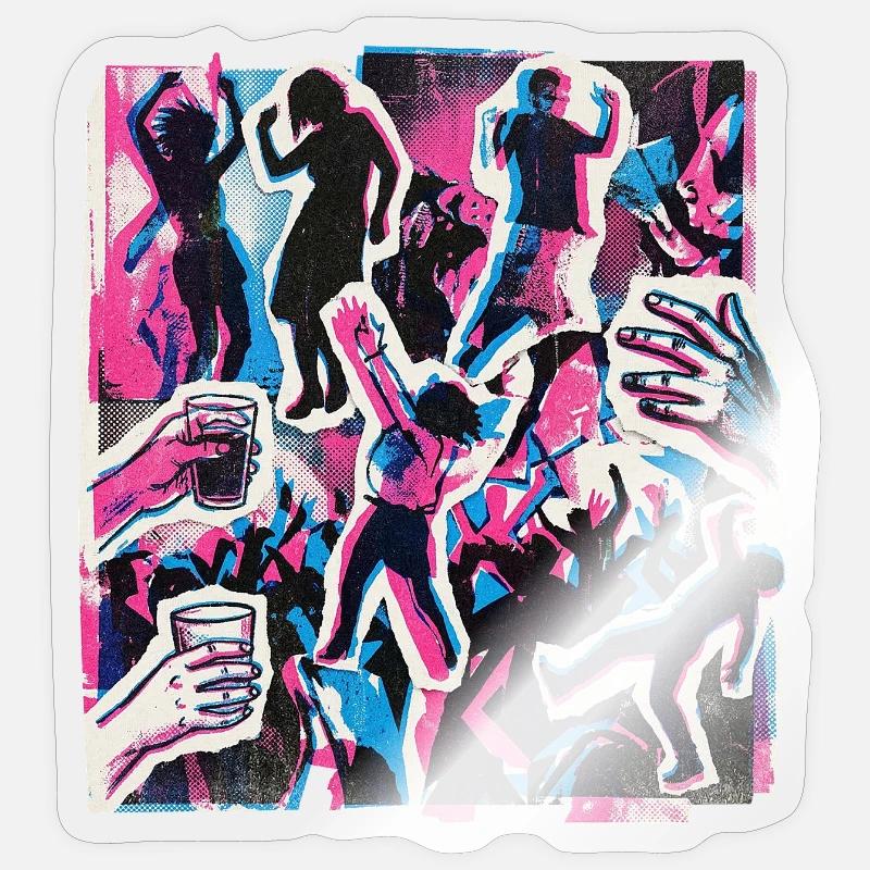 Sticker taille S (10 x 10 cm) - 