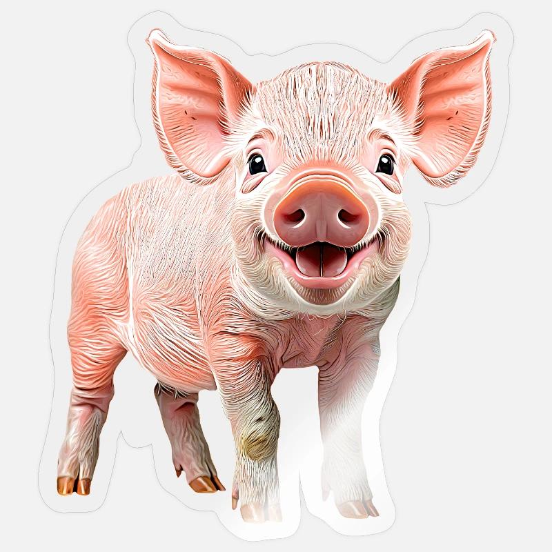 Piglets Sticker size S (10 x 10 cm)