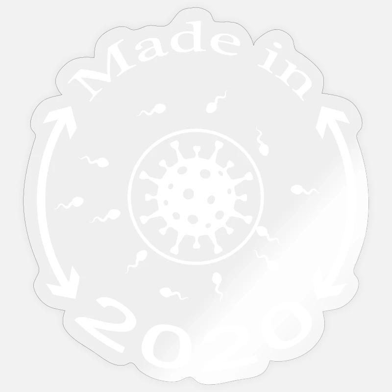 Sticker taille S (10 x 10 cm) - 