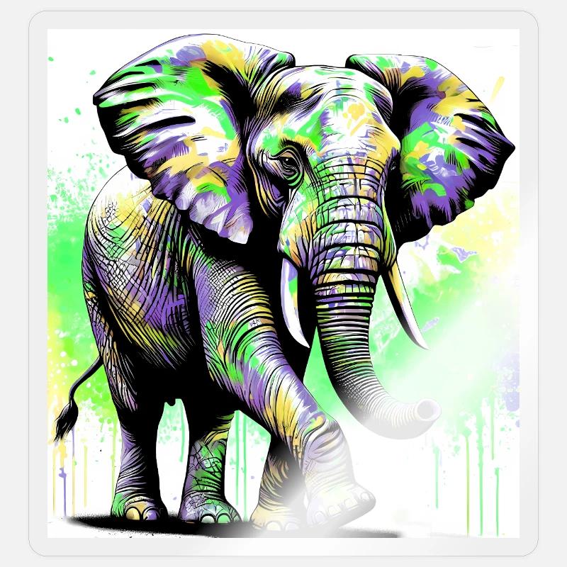 Sticker Größe S (10 x 10 cm) -