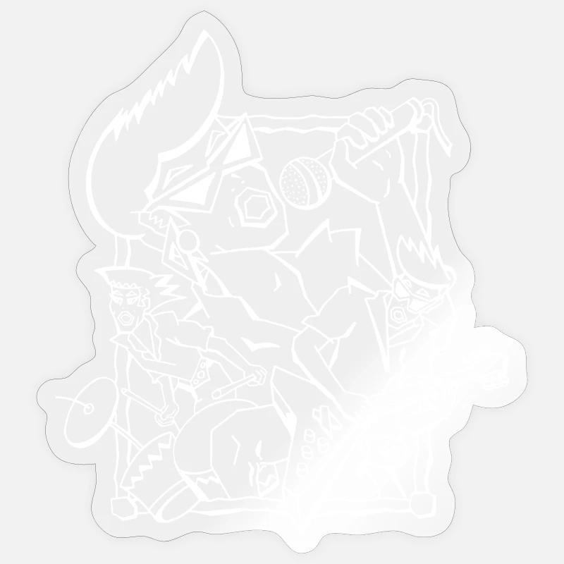 Sticker Größe S (10 x 10 cm) - 