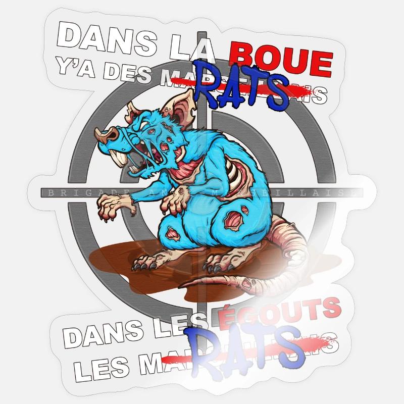 Sticker taille S (10 x 10 cm) - 