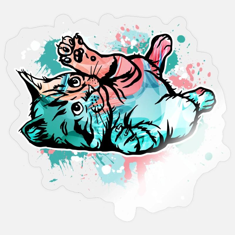 Sticker Größe S (10 x 10 cm) - 