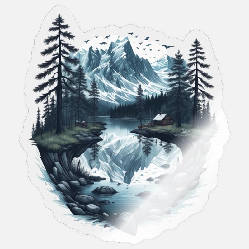Sticker Größe S (10 x 10 cm) -