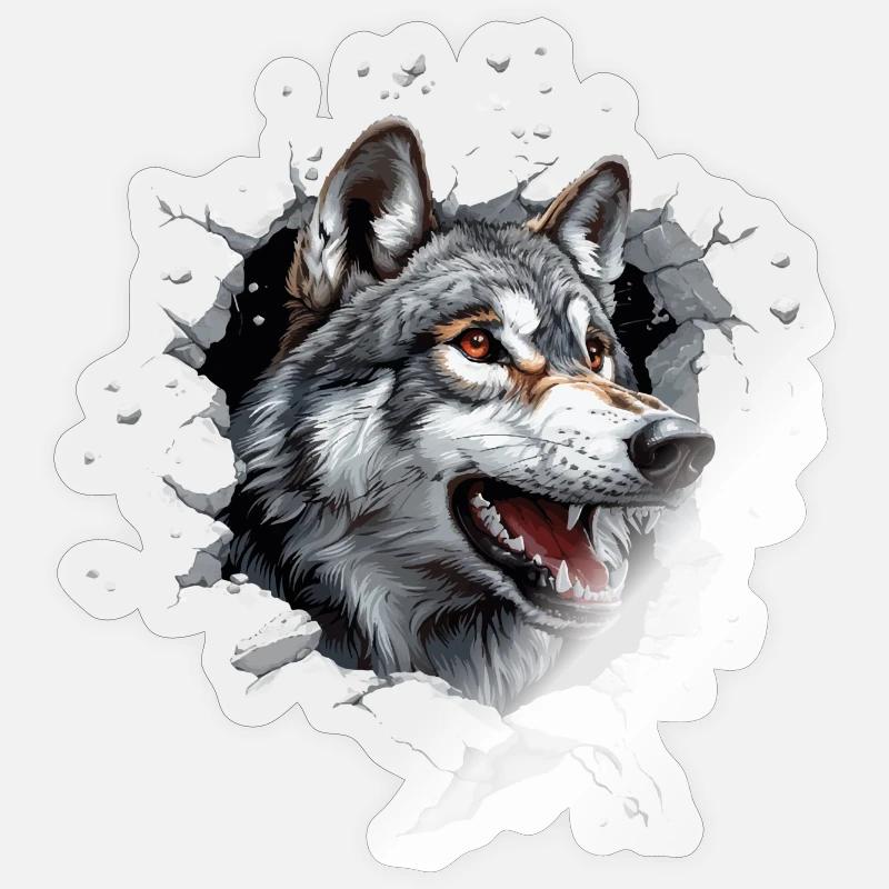 Sticker taille S (10 x 10 cm) - 
